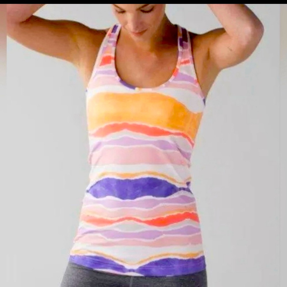 Lululemon racer back tank size 8